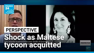 Murder of Daphne Caruana Galizia: Campaigner 'devastated' at tycoon's acquittal • FRANCE 24