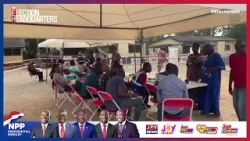#NPPDecides: Turnout is low at the Korle Bu Police Station polling centre in Ablekuma South