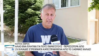 Περισσότερα από 25.000 στρέμματα καλλιεργήσιμης γης στην δίνη των έντονων καιρικών φαινομένων
