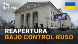REABRE el TEATRO de MARIÚPOL, RECONSTRUIDO tras un BOMBARDEO RUSO con 300 CIVILES MUERTOS en 2022 REABRE el TEATRO de MARIÚPOL, RECONSTRUIDO tras un BOMBARDEO RUSO con 300 CIVILES MUERTOS en 2022
