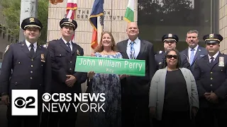 NYC street renamed for off-duty NYPD officer who died in 9/11 terror attacks