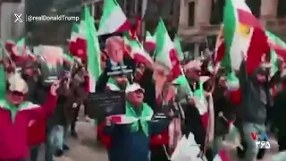 ترامپ سخنان خود خطاب به «مردم بزرگ پرافتخار ایران» را بازنشر کرد: «ساعت آزادی شما نزدیک است»