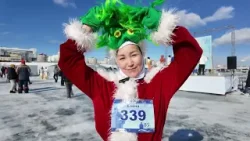 Якутск - 85 лет Якутскому Водоканалу.Седьмой Ледовый забег «Кубок Водоканала».