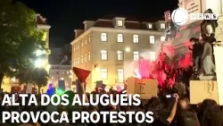 Thousands take to the streets in Lisbon against high rents