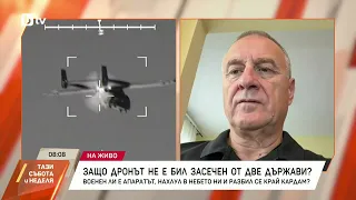 Цветлин Йовчев за разбития дрон: Има заплахи, на които ние не можем да отговорим адекватно в момента