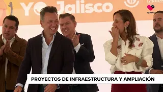 Pablo Lemus announces projects in Juanacatlán