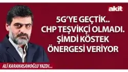Yeni Akit - Ali Karahasanoğlu: 5G’ye geçtik.. CHP tevikçi olmadı. Şimdi köstek önergesi veriyor Yeni Akit - Ali Karahasanoğlu: 5G’ye geçtik.. CHP tevikçi olmadı. Şimdi köstek önergesi veriyor