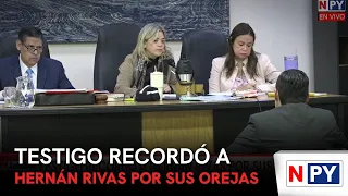 Witness remembers Hernán Rivas by his ears