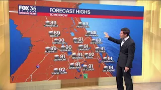 Orlando AM Weather Forecast: Storm chances a bit lower Sunday