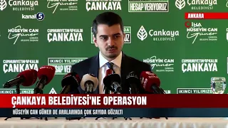 Çankaya Belediyesi'ne operasyon | Hüseyin Can Güner de aralarında çok sayıda gözaltı