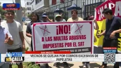 Vecinos se quejan por cobros excesivos de papeletas