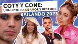 COTY ROMERO Y "EL CONE" QUIROGA: Ruptura, peleas y nuevos amores | RECAP #Bailando2023 ??‍❤️‍?‍?