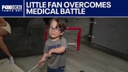 Thunderbug helps young fan overcome medical battle