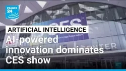AI-powered innovation dominates Consumer Electronics show • FRANCE 24 English