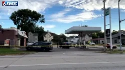 Heavy police presence at Corner View gas station in Rock Island