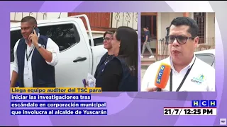 ¡Tiene clavo! TSC llega a la alcaldía de Yuscarán a investigar "peda del alcalde y sus compas"