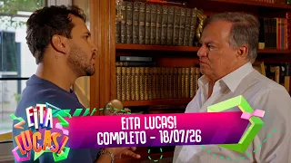 Ronnie Von gets a SURPRISE PARTY and opens his HEART to Lucas | Eita Lucas! (07/18/26)