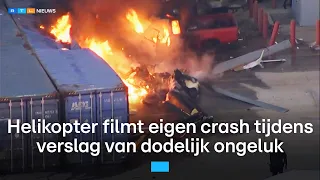 Helikopter van NBC stort neer in Los Angeles: drie doden | RTL Nieuws