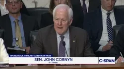 Sen. John Cornyn (R-TX) Asks About Resignation of National Counterterrorism Center Director