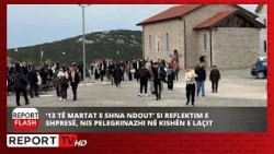 Flashi informativ në Report TV, ora 19:00, 17 Mars 2026