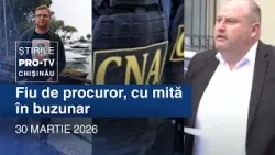 Știrile PRO TV (ORA 17:00) | FIU DE PROCUROR, CU MITĂ ÎN BUZUNAR | Moldova