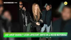 ¿Hay amor? Shakira y Lucien Laviscount juntos en la noche neoyorkina │HNT con Nacho Goano│28-03-24