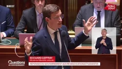 Influencers met before high school students: Edouard Geffray justifies himself before the Senate