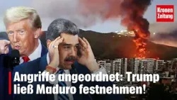 Angriffe angeordnet: Trump ließ Maduro festnehmen! I krone.tv NEWS