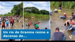 VIDEO: Granma river draws dozens of gold prospectors in completely illegal activity