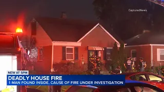 Elderly man found dead after house fire in NW Indiana, officials say