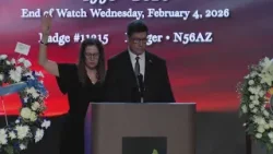 Funeral services for fallen DPS Paramedic trooper Hunter Bennett