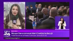 Nicușor Dan se întâlnește azi cu liderii coaliției la Cotroceni