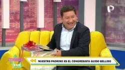 Guido Bellido sorprende al ser “padrino” del nuevo programa de Omar Ruíz de Somocurcio