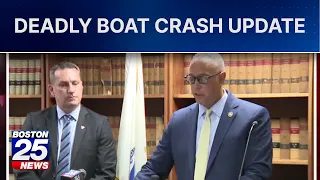Suffolk DA announces charges in Boston Harbor boat crash that left 24-year-old woman dead