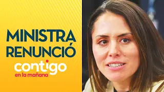 VIDEO LA DELATÓ: Ex ministra Duco renunció tras polémica por auto fiscal - Contigo en la Mañana