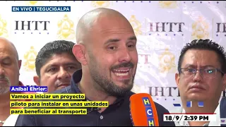 Ehrler anuncia proyecto: "Nos pusimos de acuerdo para fortalecer la economía de los transportistas"