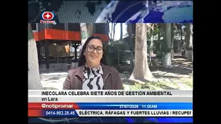 INECOLARA celebrates seven years of environmental management in Lara