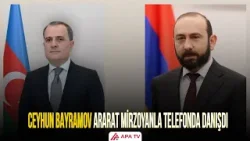 Azərbaycan və Ermənistan xarici işlər nazirləri bu MƏSƏLƏLƏRDƏN danışdılar | APA TV