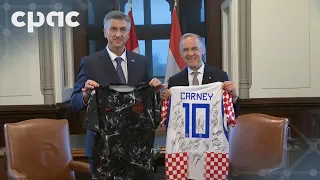 PM Mark Carney meets with Croatian PM Andrej Plenković – June 22, 2026