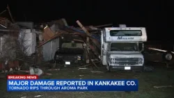 Kankakee County sustains major damage from apparent tornado, massive hail
