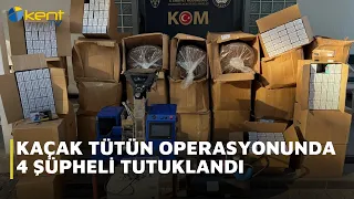 4 SUSPECTS ARRESTED IN ILLICIT TOBACCO OPERATION