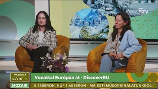 DiscoverEU: vonattal Európán át – Mozaik