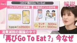 【#みんなのギモン】消費減税の議論の中で｢再びGo To Eat？｣ 今なぜ  農水省担当者“外食産業への支援策、幅広く検討”