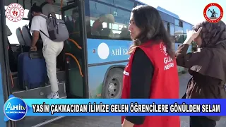 Kırşehir Gençlik Spor İl Müdürü Yasin Çakmacıdan İlimize Gelen Öğrencilere Gönülden Selam