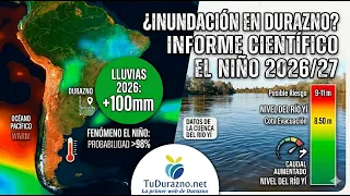 🚨 ¿QUÉ PASARÁ CON "EL NIÑO" EN DURAZNO? | Informe y Datos Científicos 🌧️