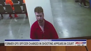 Former Greensboro officer charged in shooting appears in court