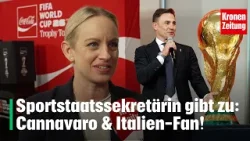 Pokal oder Spieler? Warum der Anblick des Weltmeisters fast besser war | Krone SPORT