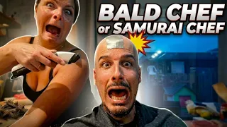 Bald Chef or Samurai Chef! Live Stream Spain Clips!