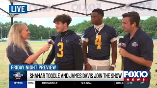 Player Interviews: Shamar Toodle and James Davis