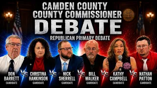 Camden County Primary Debate for Camden County Commissioner